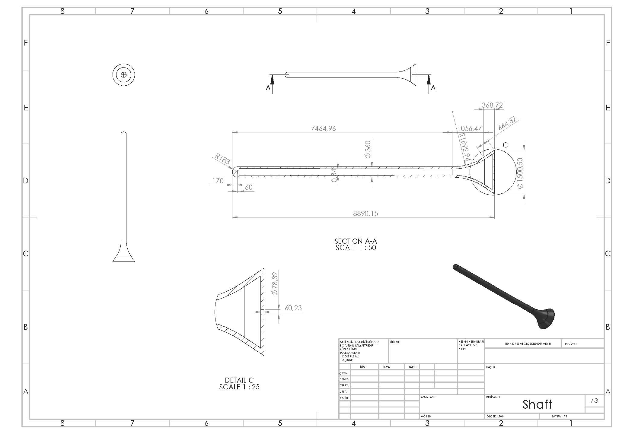 燃气轮机发动机 sw21